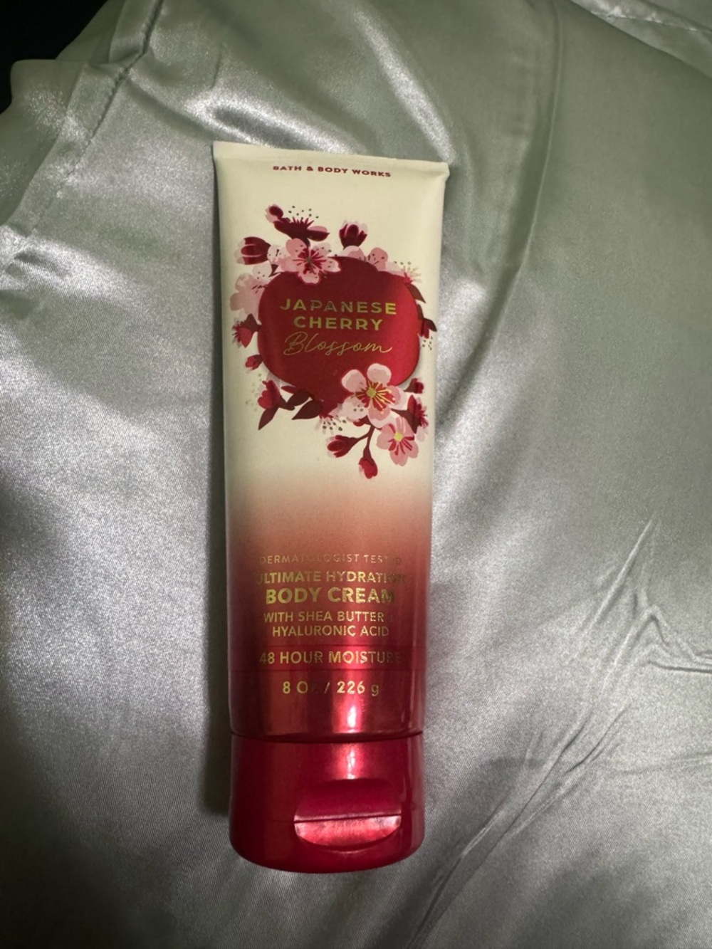 Bath & Body Works Japanese Cherry Blossom Body Cream - Pink, Red